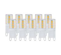 Harper Living 3 Watts G9 Led Bulb Clear Capsule Cool White Non-Dimmable, Pack Of 10 White One Size