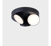 HARPER LIVING 3 Way Ceiling Spotlights, Dimmable Spot Light Ceiling Rotatable, LED Ceiling Light 380 Lumens 5 Watts 3000K Warm White, Indoor Spot Lights for Living Room Bedroom Kitchen, Black Finish