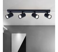 Harper Living 4 Light Gu10 Spotlight 4X Gu10 Black Black One Size