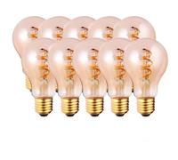 Harper Living 4 Watts E27 Led Bulbs Vintage Warm White Dimmable, Pack Of 10