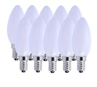Harper Living 5 Watts E14 Led Bulb Opal Candle Cool White Dimmable, Pack Of 10 White One Size