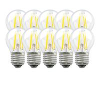 Harper Living 5 Watts E27 LED Bulb Clear Golf Ball Cool White Dimmable, Pack of 10 Harper Living Clear