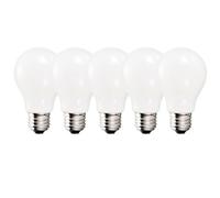 Harper Living 8.5 Watts A60 E27 Led Bulb Opal Cool White Dimmable, Pack Of 5