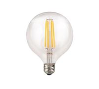 Harper Living 8 Watts G125 E27 Led Bulb Clear Globe Warm White Dimmable