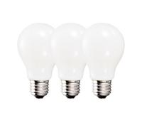 Harper Living 9 Watts A60 E27 Led Bulb Opal Warm White Dimmable, Pack Of 3