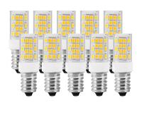 Harper Living 4 Watts E14 Ses Small Edison Screw Led Light Bulb Capsule Cool White Dimmable, Pack Of 10