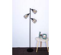 Harper Living Hector Black 3-Light Tree Floor Lamp