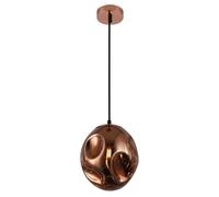 Harper Living Pendant Ceiling Oval Shade Light Rose Gold Finish Rose Gold One Size