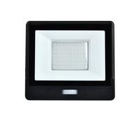 Harper Living PIR Outdoor Floodlight 50W LED 6500K 4300lm IP65 Motion Sensor Fast Connector Black