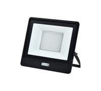 Harper Living PIR Outdoor Floodlight 50W LED 6500K 4300lm IP65 Motion Sensor Fast Connector Black