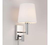 HARPER LIVING Plug-in Wall Light with LED Reading Light, E27/ES Indoor Bedside Wall Sconce Lamp with Switch and USB & USB-C Charging Ports Ideal for Bedroom Living Room Hotel