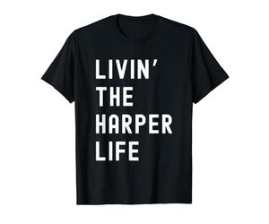 Harper Living The Harper Life Name Value Graphic T-Shirt