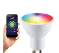 HARPER LIVING Smart LED Bulb, Smart Wi-Fi Spotlight LED Light Bulb,400Lm GU10 5.5W Dimmable Wi-Fi RGB CCT Colour, Connect with Tuya, Works with Alexa and Google Home, Voice and PhoneControl