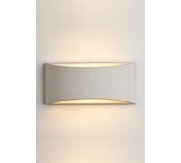 Harper Living White Concrete Art Deco Plaster Indoor Wall Light Large Harper Living Multicolor