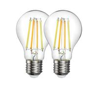 HARPER LIVING LED Smart Bulb, E27/ES Light Bulbs 2700K-6500K Compatible with Amazon Echo 4th, E27 Edison Screw, Smart GLS A60 7 Watts, Dimmable, Colour Changing, Zigbee Technology,Pack of 2