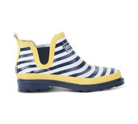 Regatta Womens Harper Low Rise Wellington Boots - Navy/Lemon - 4 UK