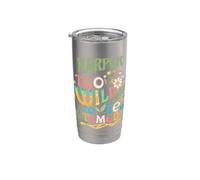 Harper Name Cute Retro Girls Wildflower Harper Name Stainless Steel Insulated Tumbler