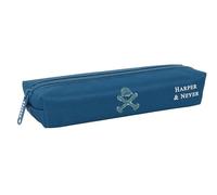 HARPER & NEYER - Rectangular Children's Pencil Case, Children's Pencil Case, Ideal for School-Age Children, Comfortable and Versatile, Quality and Resistance, 22 x 7 x 40 cm