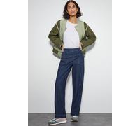 Harper Short High Waist Wide Leg Jeans Monsoon Blue XL
