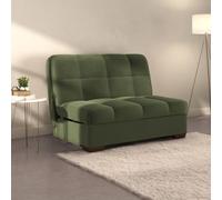 Harper Sunningdale Olive Green 2 Seater Fabric Pull Out Sofa Bed