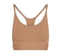 Harper Wilde Bliss Racerback Bralette - Ultra-Soft & Lightweight, Wire-Free Racerback Bralette for Women, Tan, M