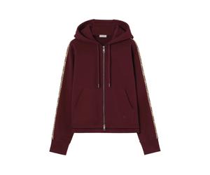 Harper Zip Hoodie - female - Burberry - Zip-throughs - Red - S - Sweatshirts & Hoodies S