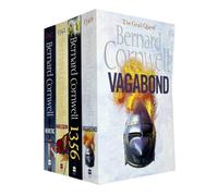 HarperCollins The Grail Quest Collection Bernard Cornwell 4 Books Set Pack (1356,harlequin (The Grail Quest, Book 1), Vagabond (The Grail