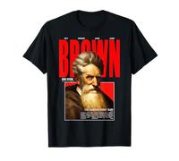 Harpers Ferry 1859 Raid John Brown Portrait Historical Tee T-Shirt