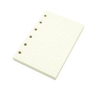Harphia Planner Refill, A7 Notebook Refill, Dot, Grid, Line, Blank Paper,4.84 x 3.23'', 80 sheets/160 Pages