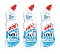 Harpic 3 x Toilet Gel Bleach 750ml