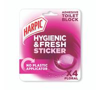 Harpic Adhesive Wc Block Floral PK6