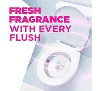Harpic Hygienic Fresh Sticker Adhesive Toilet Block Floral Pack 4 x 4