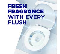 Harpic Hygienic Fresh Sticker Adhesive Toilet Block Marine Pack 1 x 4