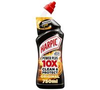 Harpic Power Plus Max Disinfectant Toilet Cleaner Limescale Removal, 750ml
