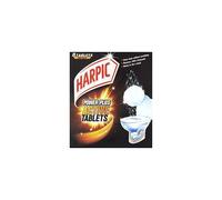 Harpic Power Plus Toilet Cleaner 8 Active Tablets Deep Clean Without scrubbing Remove 100% limescale Works in The u-Bend Pack Size: 200g
