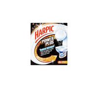 Harpic Powerplus Active Tablets, Original Scent, Pack 10 x 8 Tablets, Deep Clean Without Scrubbing, Removes 100% Limescale, Toilet Cleaner