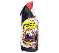 Harpic Powerplus Toilet Cleaning Gel, Original Scent, Pack 3 x 750 ml, Removes Limescale, Kills 99.9% of Bacteria, Powerful Deep Clean Toilet Cleaner, toilet freshener