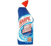 Harpic Toilet Cleaner Gel, 100% Limescale Remover, Original, 750ml