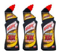 Harpic Toilet Cleaner Power Plus Liquid Disinfectant Citrus Fresh 680Ml X 3