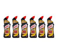 Harpic Toilet Cleaner Power Plus Liquid Disinfectant Citrus Fresh 680Ml X 6