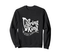 Harpist Harp Lover String King Sweatshirt