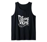 Harpist Harp Lover String King Tank Top