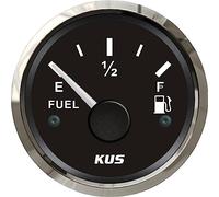 Harpra K*US Fuel Level Gauge Boat Marine Fuel Tank Level Indicator 52mm 240-33 ohms (Black)