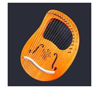 Harps 19-string harp mahogany lyre harp 16-string harp instruments (Color : 6)