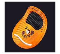 Harps 19-string harp mahogany lyre harp 16-string harp instruments (Color : 8)