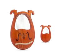 Harps Musical Instruments 16/19 Strings Wooden Mahogany Harp Classical Musical Instrument With Tuning For Music Lovers Easy To Learn(19H)