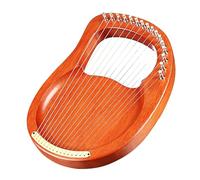 Harps Musical Instruments 16-String Wooden Harp Metal Strings Mahogany Solid Wood String Instrument With Carry Bag Tuning Wrench String