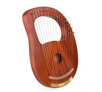 Harps Musical Instruments 16-String Wooden Harp Metal Strings Solid Wood String Instrument With Carry Bag Tuning Wrench MusicBook(2)