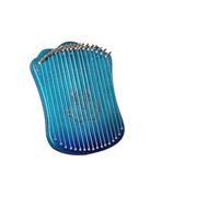Harps Musical Instruments 17 String Lyre Harp Portable Solid Beech Wood Harp String With Tuning Wrench Picks For Beginners Adults(Blue)