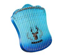 Harps Musical Instruments 17 Strings Mini Style Portable Hand Harp Gift Stringed Instrument With Parts